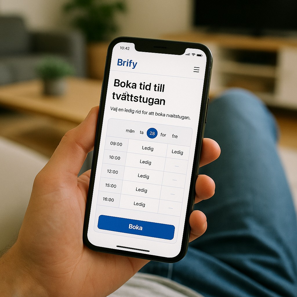 Brify Mobile Booking App